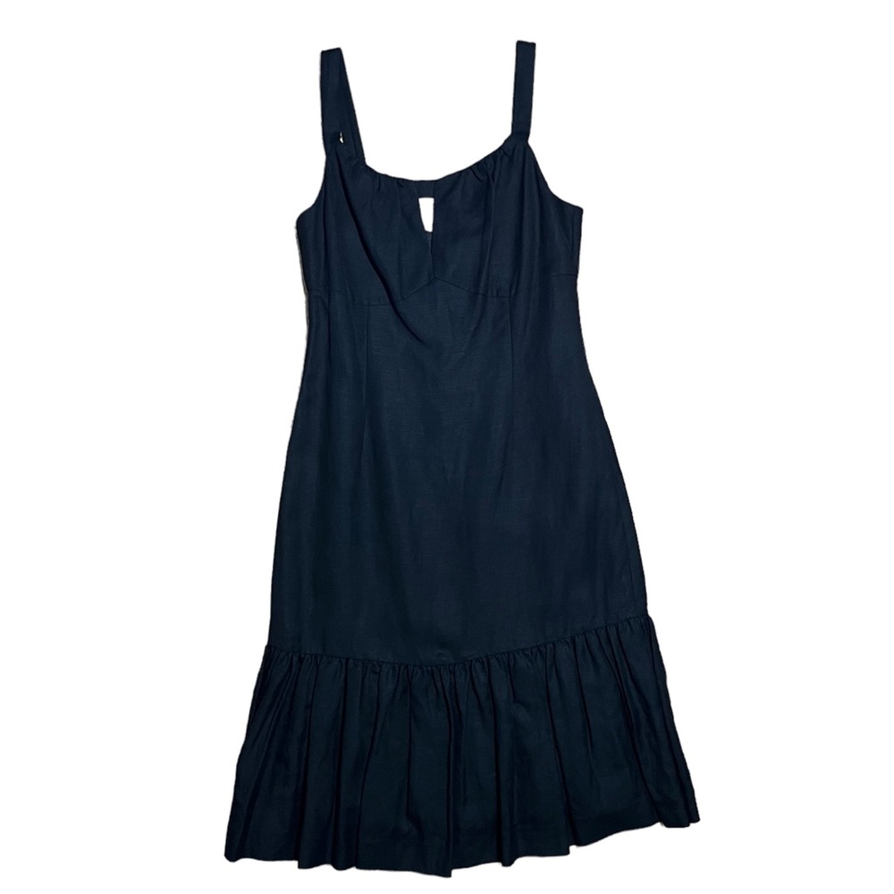 MICHAEL Michael Kors Black Linen Sleeveless Dress Sz 6